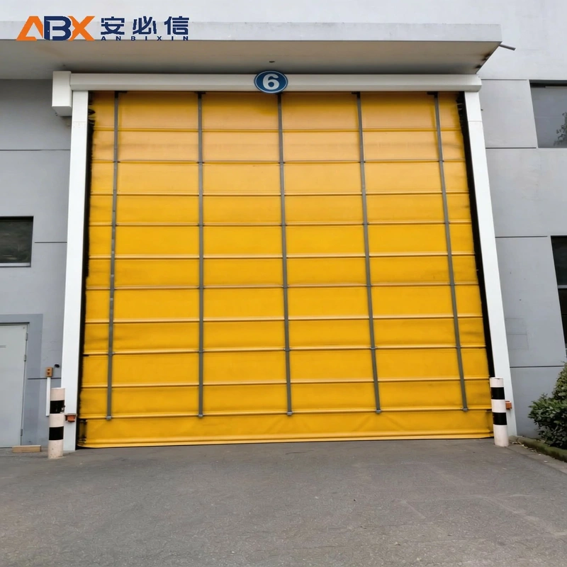 白银PVC堆积门