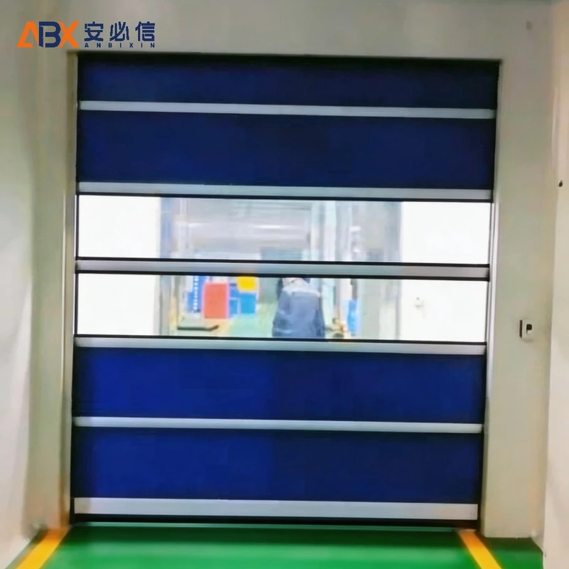 白银感应快速门
