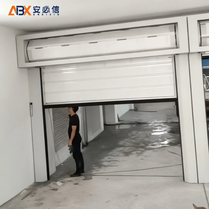 白银螺旋式高速门